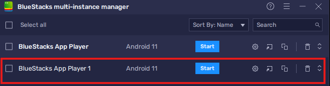 Start Instance